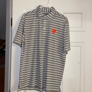 Clemson Columbia Golf shirt. Size L
